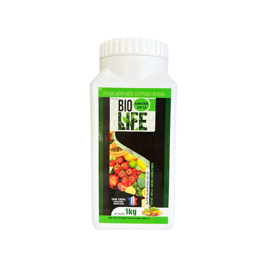 Bio life xanh đen dày lá, kích rễ nhanh, phục hồi cây trồng